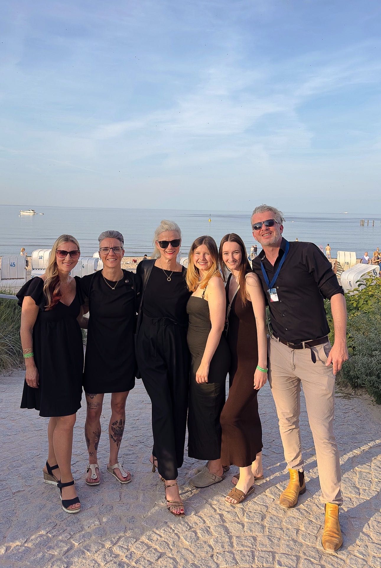 Das Team an der Ostsee